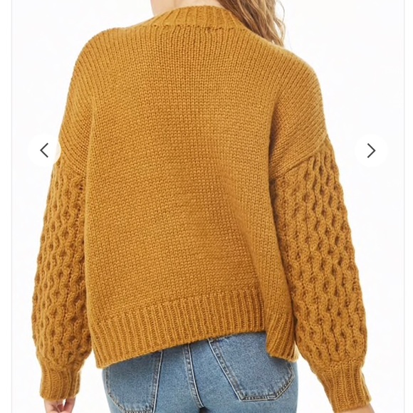 Plush Mock Neck Sweater - Picture 3 of 5